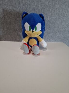 SEGA Sonic the Hedgehog Blue Plush Toy - Soft Stuffed Animal